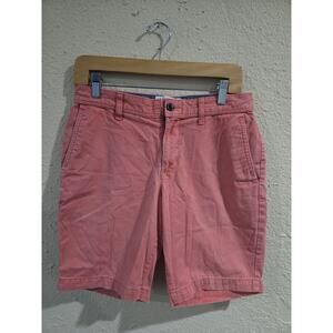 PENGUIN By Munsingwear, 100% Cotton Flat Front Shorts, Pink, Size 29